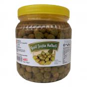 Hatay Yeşil Zeytin Halhalı Kırılmış 1 Kg
