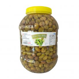 Hatay Yeşil Zeytin Kırık Karamani 3,5 Kg